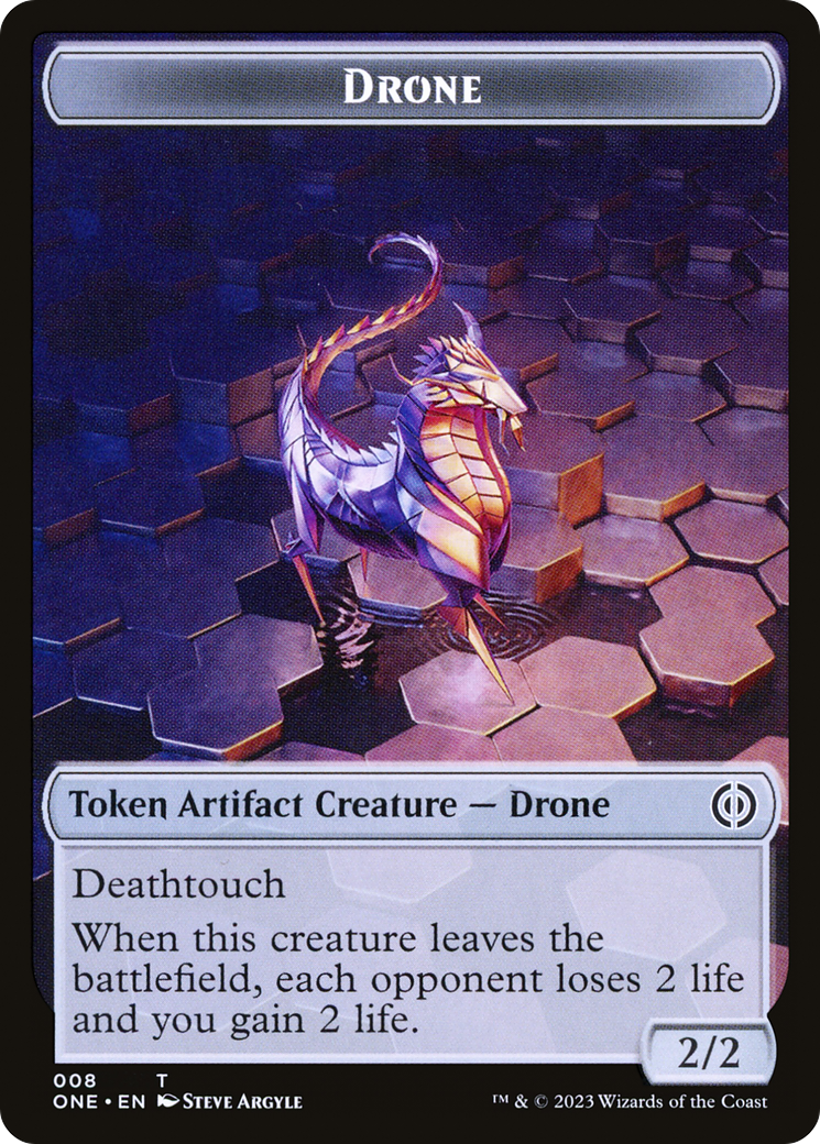 Drone  [Phyrexia: All Will Be One Tokens] Foil