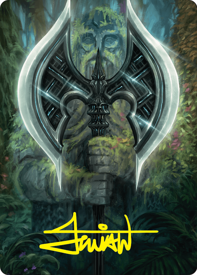 Leyline Axe // Leyline Axe  [Foundations Art Series] (Borderless) Foil