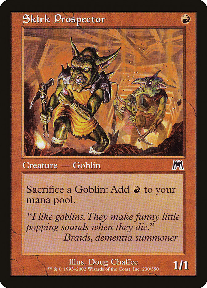 Skirk Prospector [Onslaught] Foil