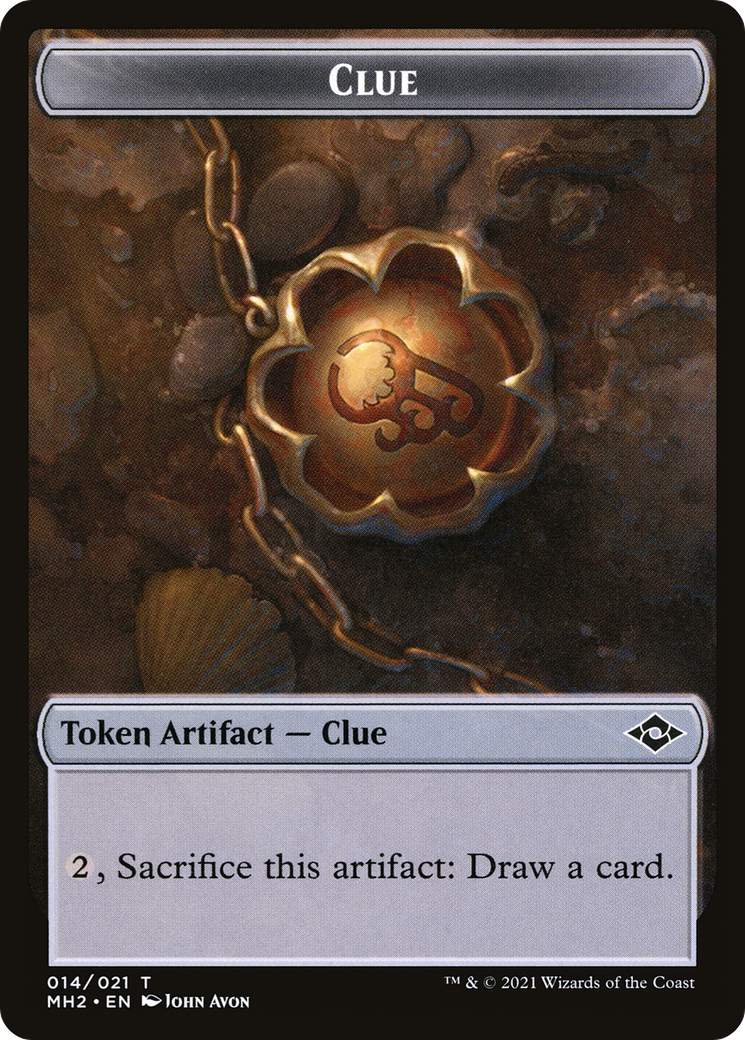 Clue  [Modern Horizons 2 Tokens]