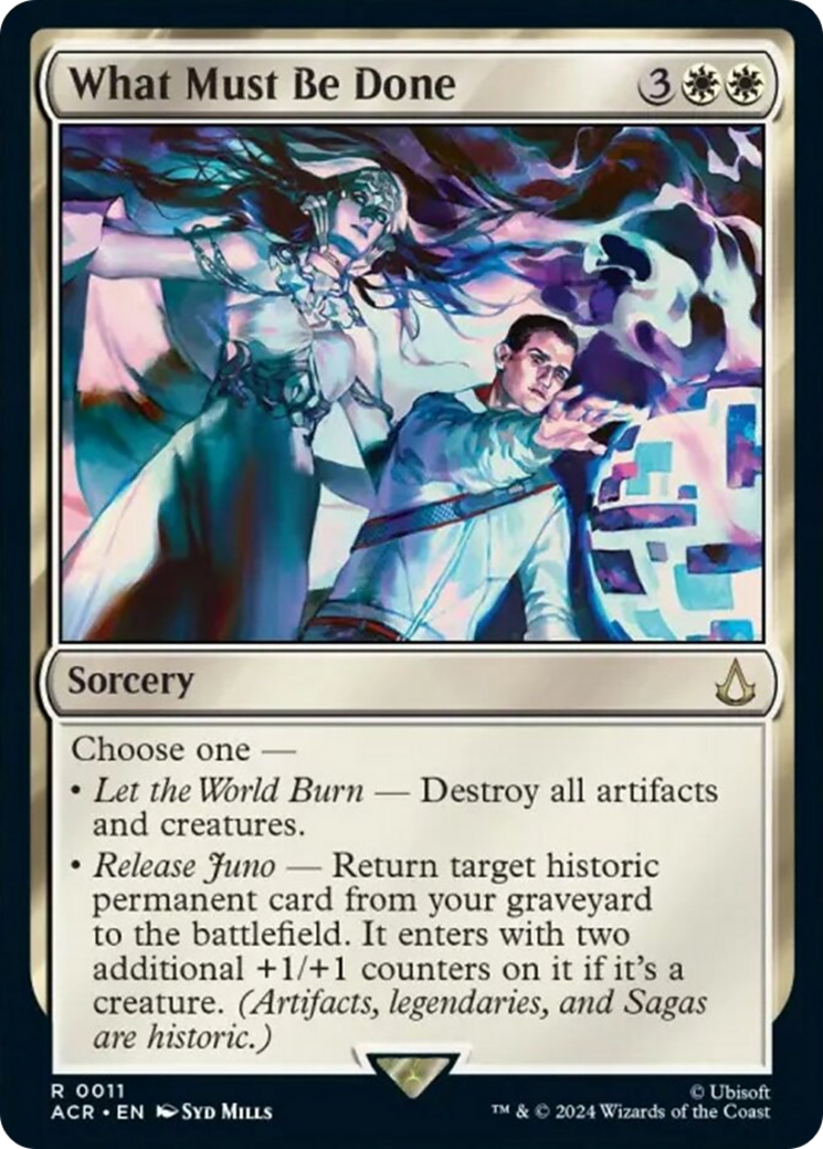 What Must Be Done [Assassin's Creed] Foil