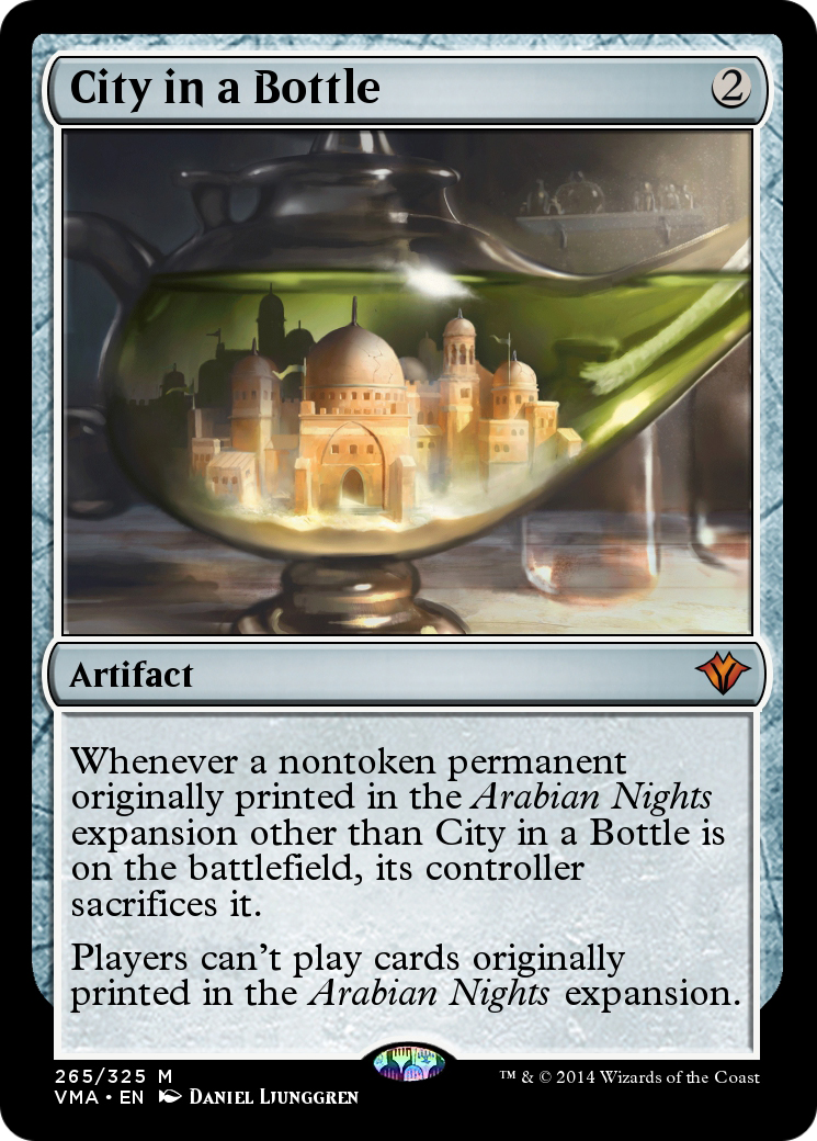 City in a Bottle  [Vintage Masters] Foil