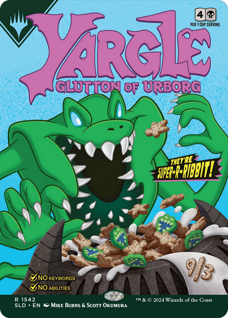 Yargle, Glutton of Urborg [Secret Lair Drop Series] Foil
