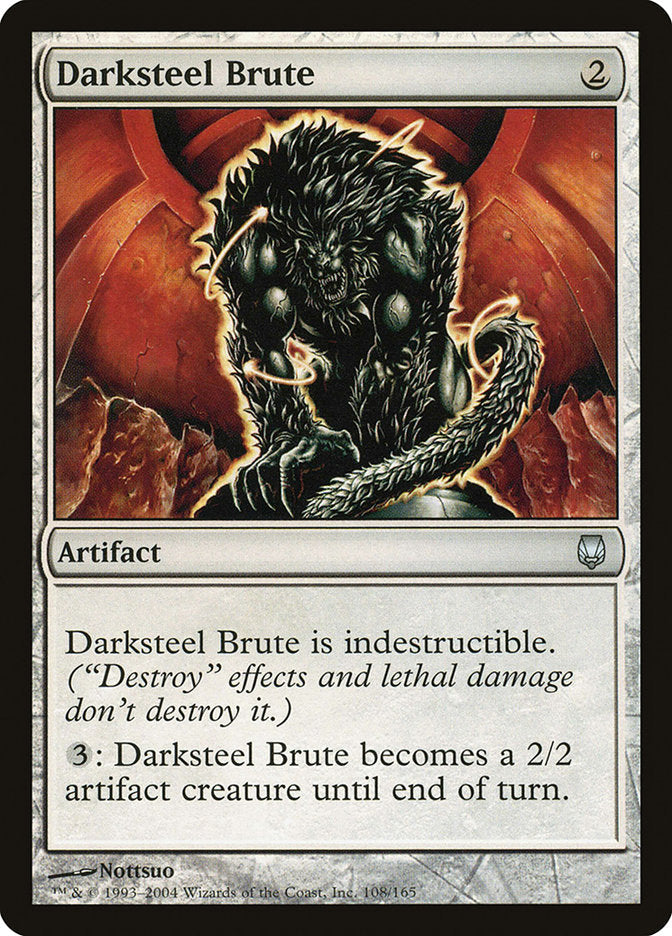 Darksteel Brute [Darksteel] Foil