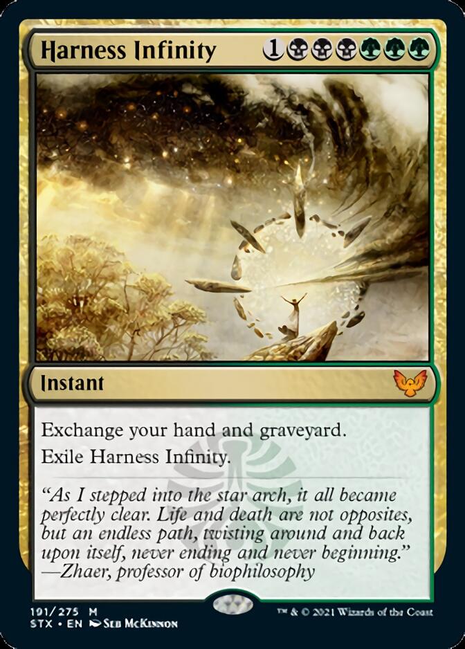 Harness Infinity [Strixhaven: School of Mages] Foil