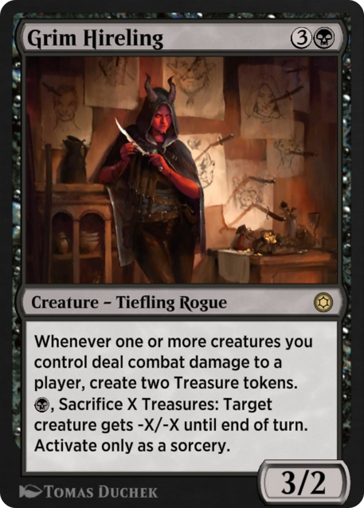 Grim Hireling  [Alchemy Horizons: Baldur's Gate]