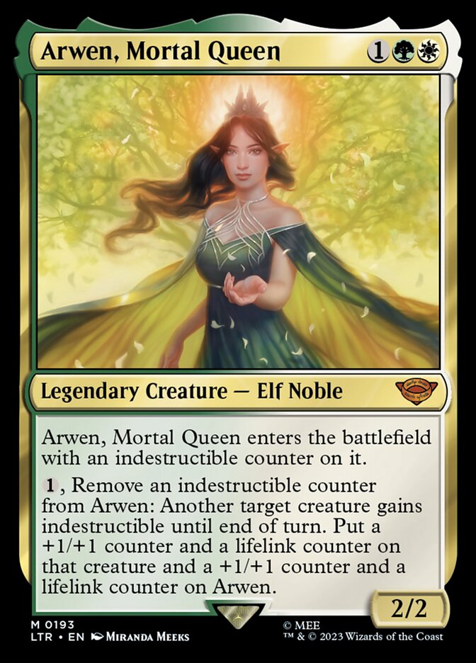 Arwen, Mortal Queen [The Lord of the Rings: Tales of Middle-Earth] Foil