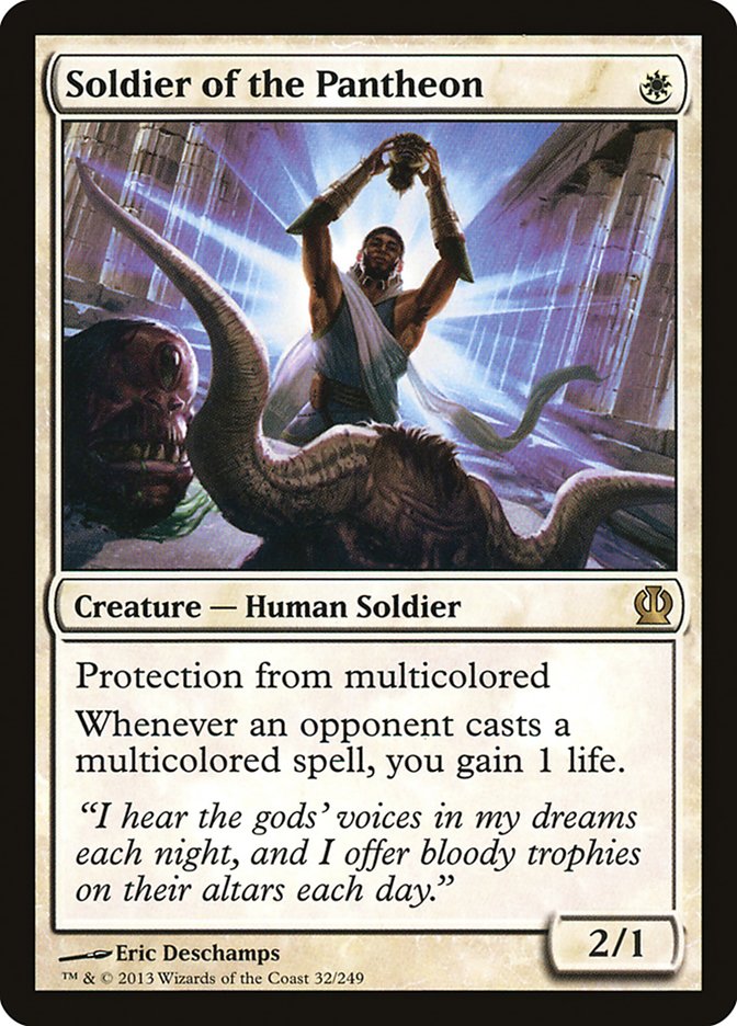 Soldier of the Pantheon [Theros] Foil