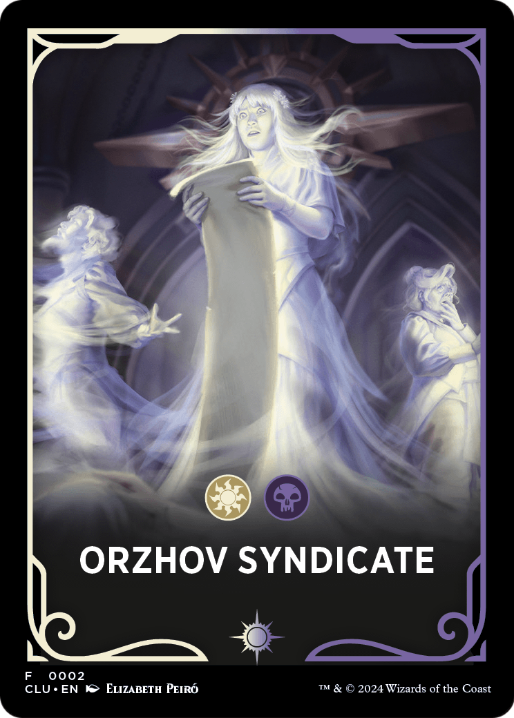 Orzhov Syndicate  [Ravnica: Clue Edition Front Cards]