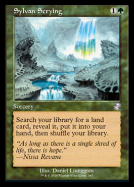 Sylvan Scrying (Timeshifted) [Time Spiral Remastered] Foil