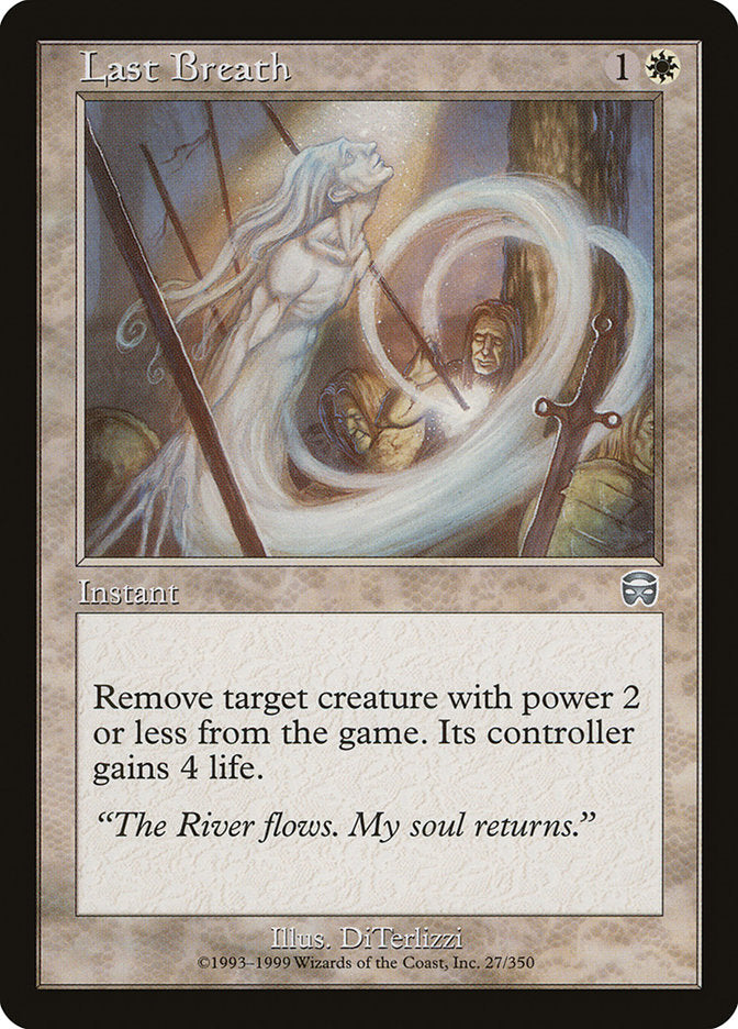 Last Breath [Mercadian Masques] Foil