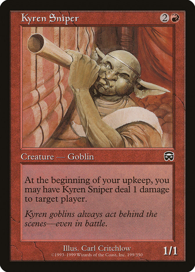 Kyren Sniper [Mercadian Masques] Foil