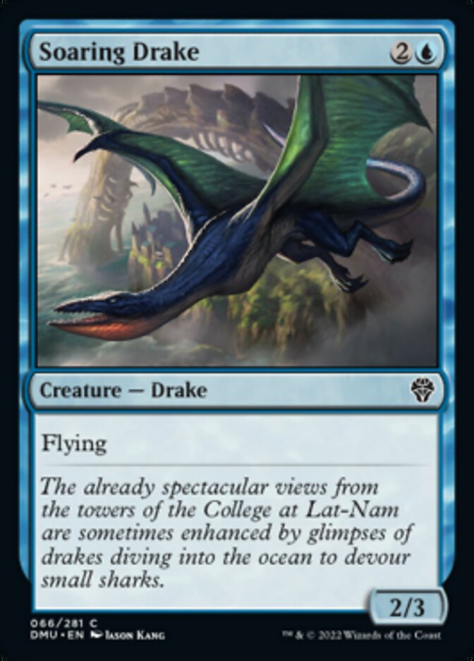 Soaring Drake [Dominaria United] Foil