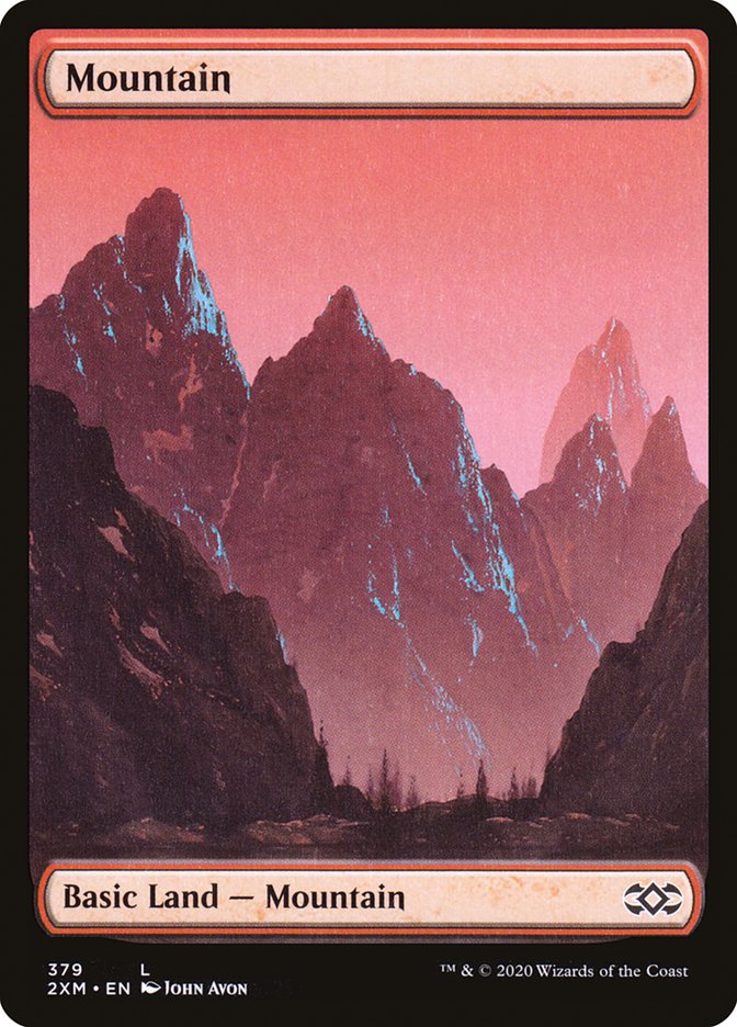 Mountain (379) [Double Masters] Foil