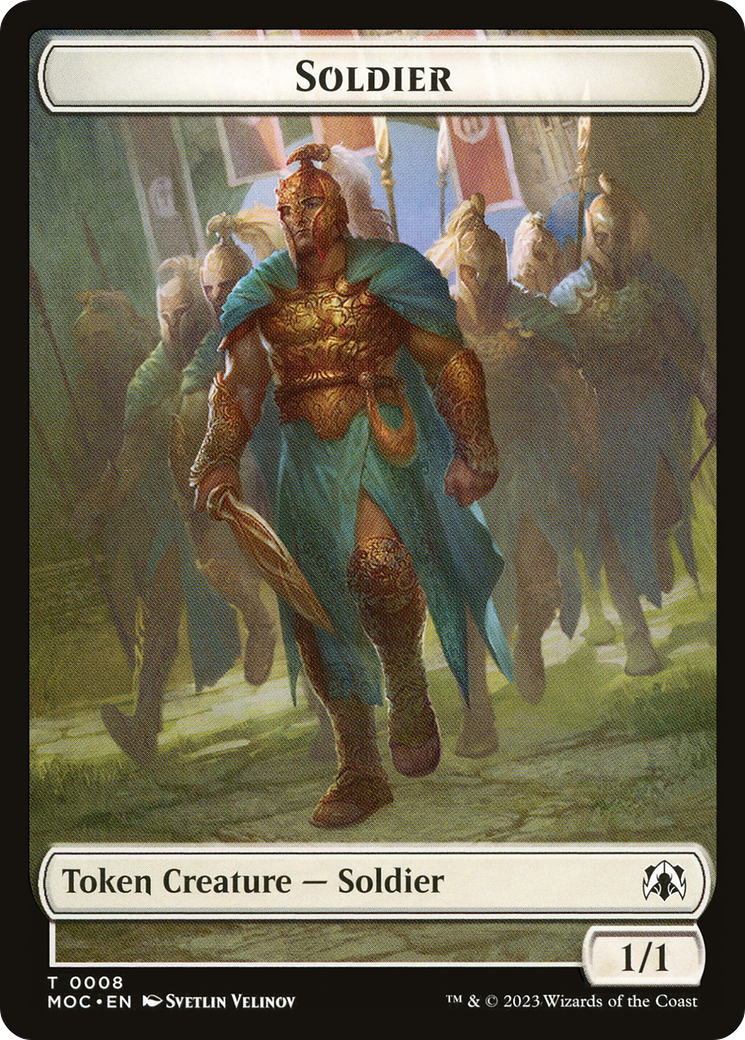 Soldier  [March of the Machine Commander Tokens]