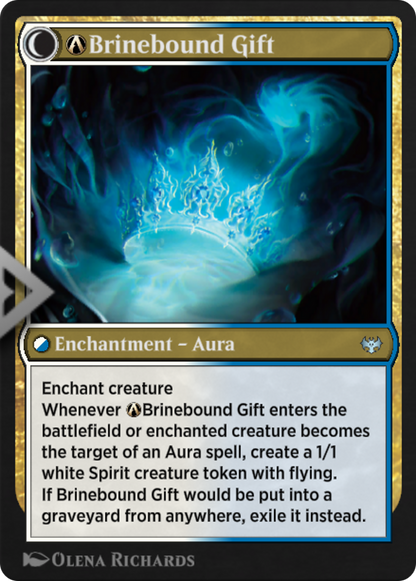 A-Brine Comber // A-Brinebound Gift  [Innistrad: Crimson Vow]: (Double Faced Transform)