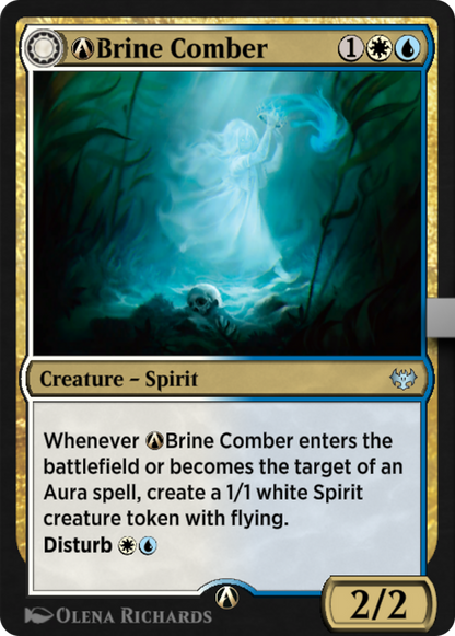 A-Brine Comber // A-Brinebound Gift  [Innistrad: Crimson Vow]: (Double Faced Transform)