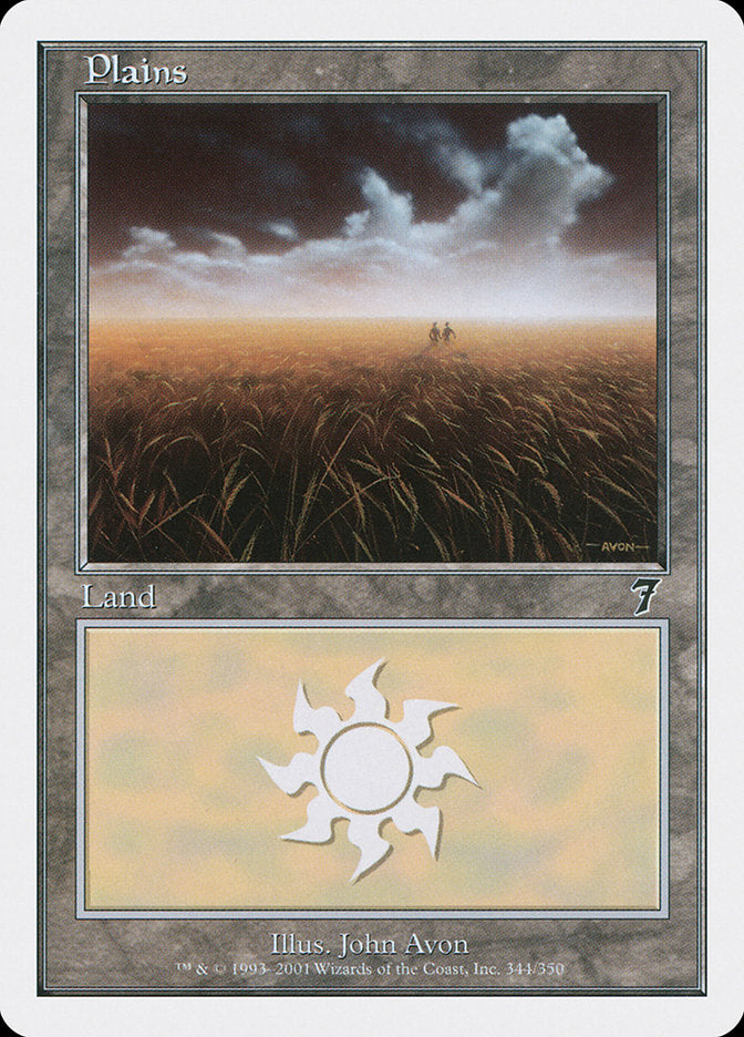 Plains (344) [Seventh Edition] Foil