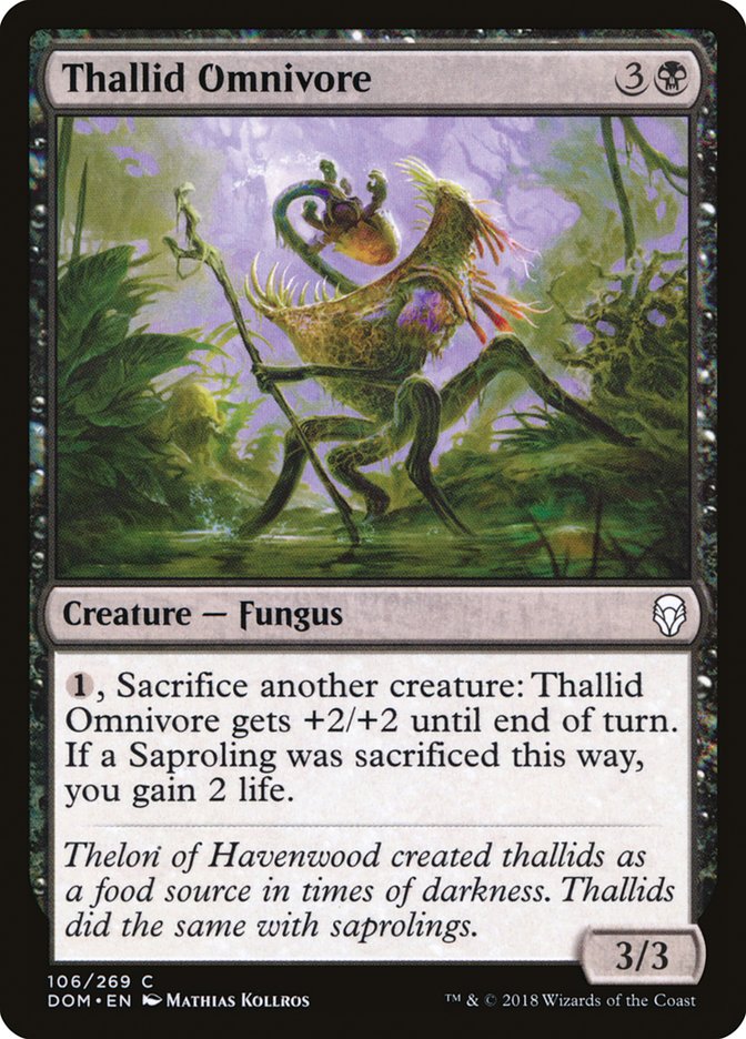 Thallid Omnivore [Dominaria] Foil