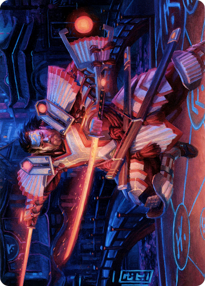 Isshin, Two Heavens as One // Isshin, Two Heavens as One  [Neon Dynasty Art Series] (Borderless) Foil