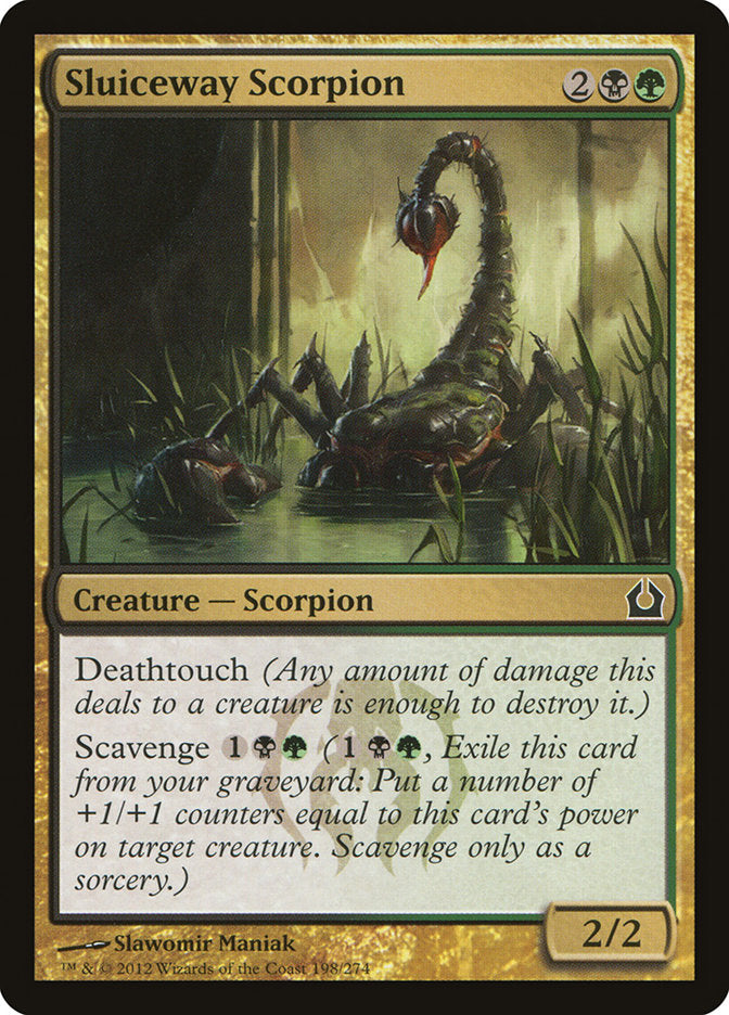 Sluiceway Scorpion [Return to Ravnica] Foil