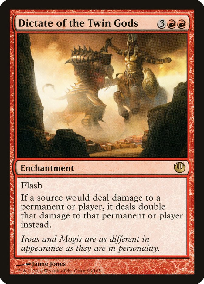 Dictate of the Twin Gods [Journey into Nyx] Foil