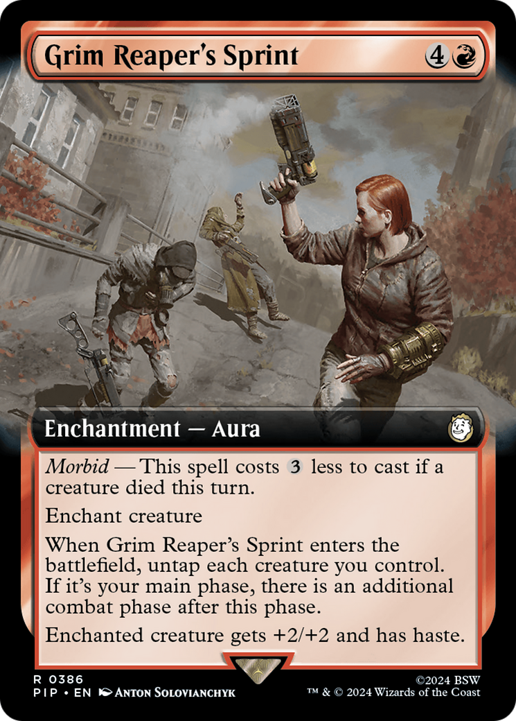 Grim Reaper's Sprint (Extended Art) [Fallout] Foil