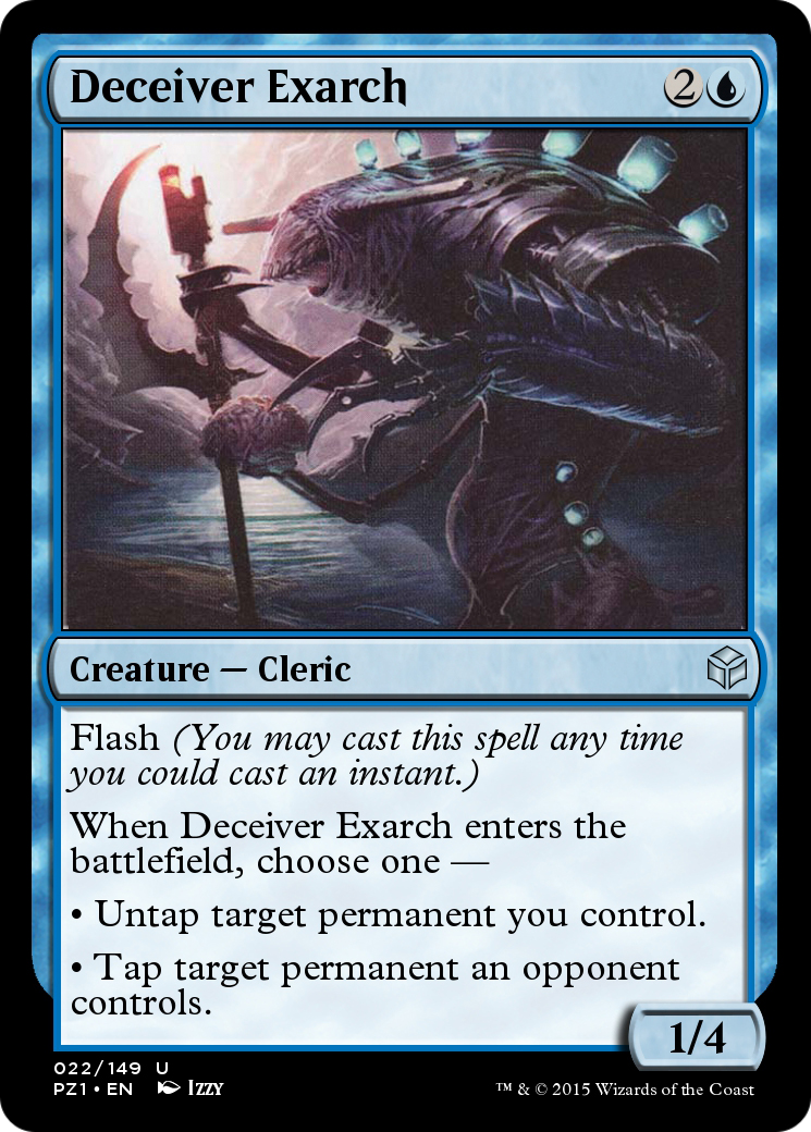 Deceiver Exarch  [Legendary Cube Prize Pack] Foil