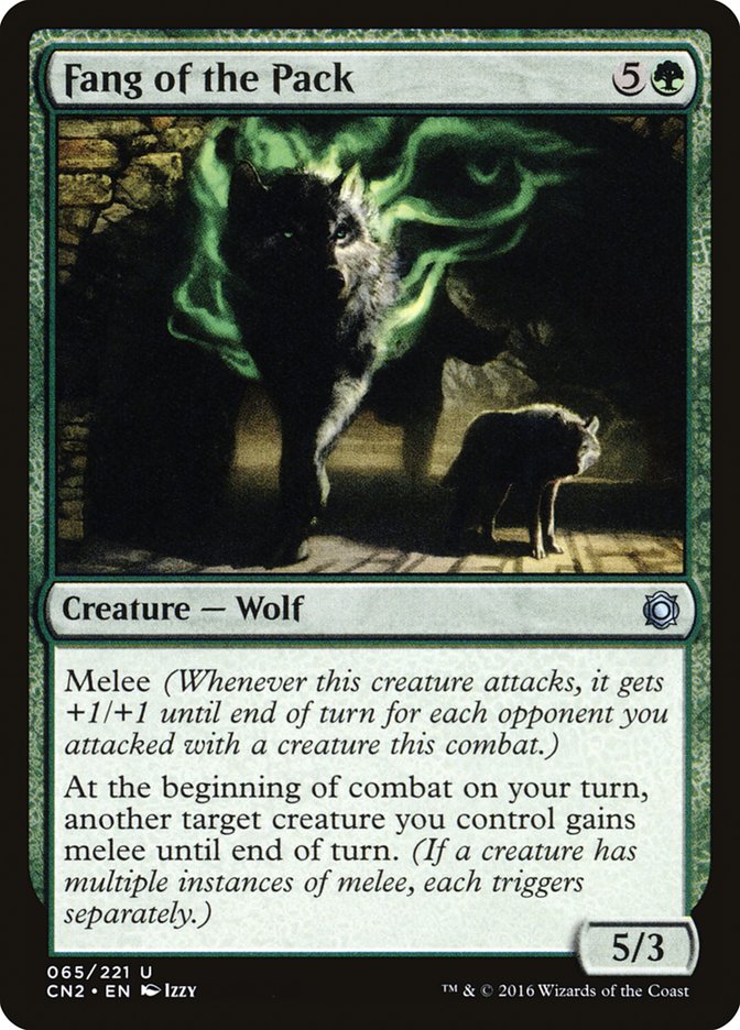 Fang of the Pack [Conspiracy: Take the Crown] Foil