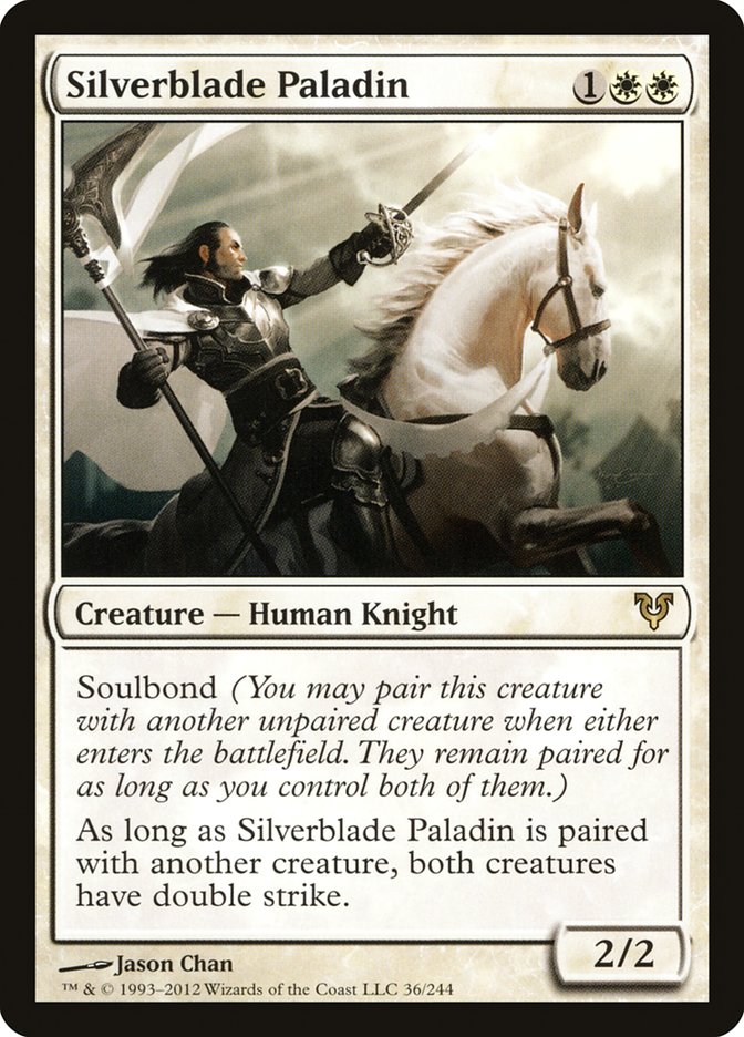 Silverblade Paladin [Avacyn Restored] Foil