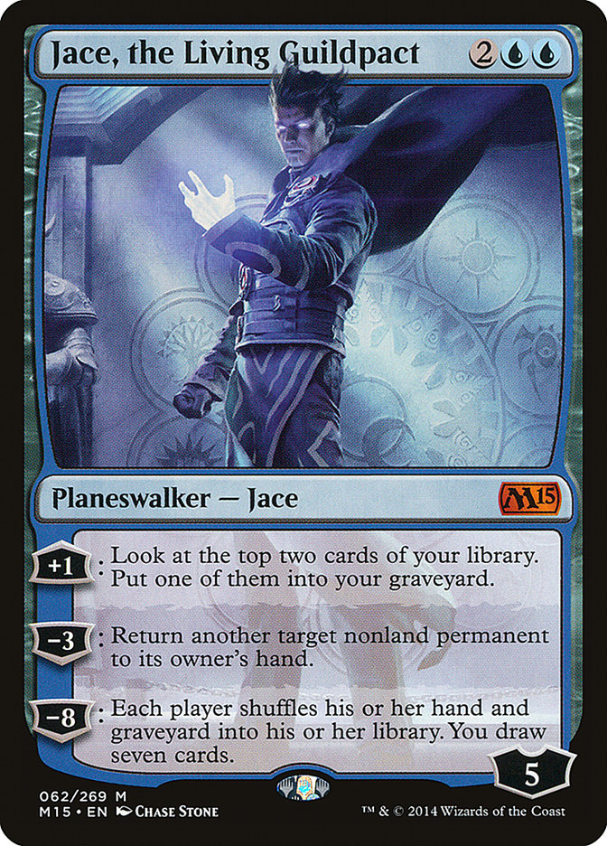 Jace, the Living Guildpact [Magic 2015] Foil