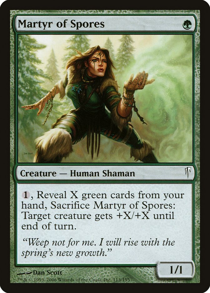 Martyr of Spores [Coldsnap] Foil