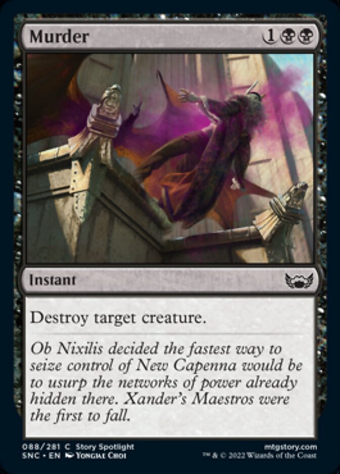 Murder [Streets of New Capenna] Foil