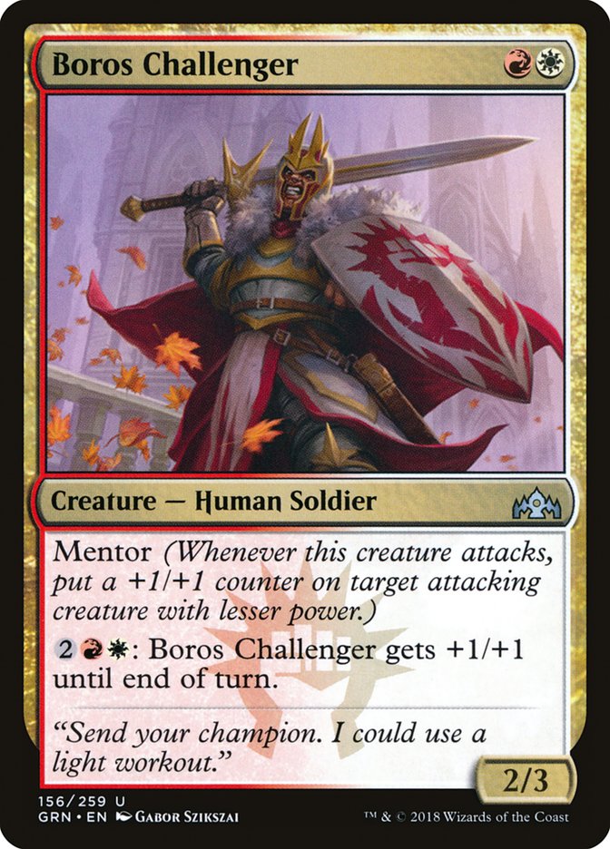 Boros Challenger [Guilds of Ravnica] Foil