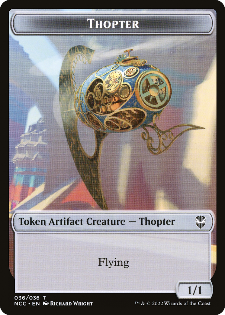 Thopter  [New Capenna Commander Tokens] Foil