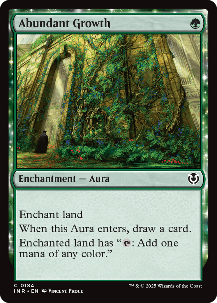 Abundant Growth [Innistrad Remastered] Foil