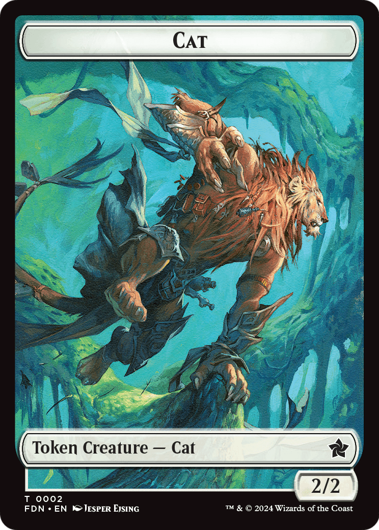 Cat  [Foundations Tokens] Foil