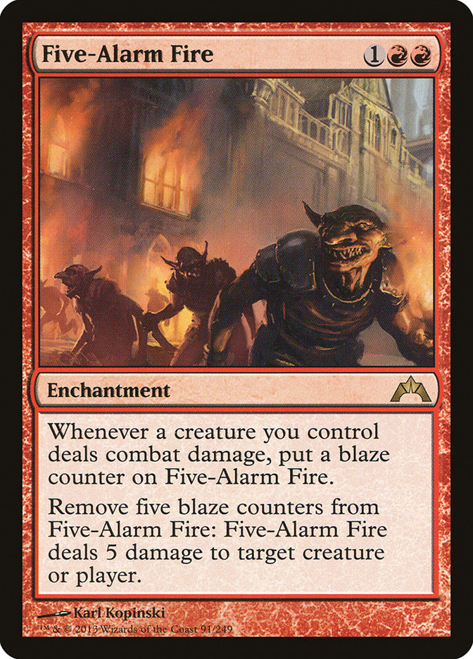 Five-Alarm Fire [Gatecrash] Foil