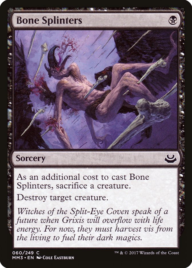 Bone Splinters [Modern Masters 2017] Foil