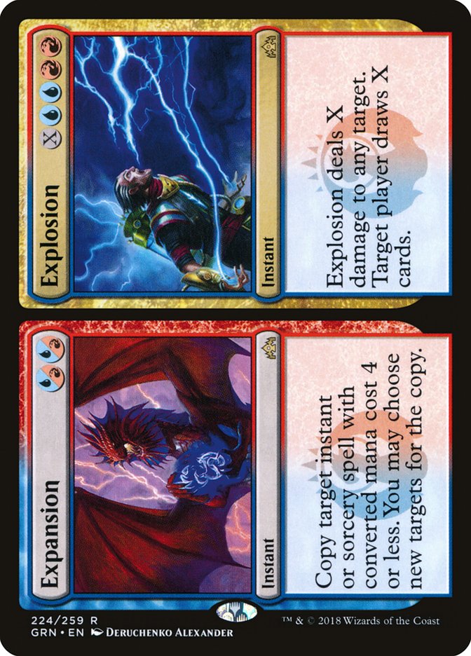 Expansion // Explosion [Guilds of Ravnica] Foil