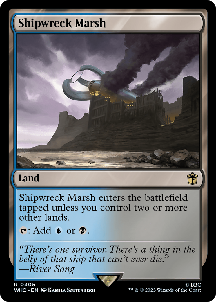 Shipwreck Marsh [Doctor Who] Foil