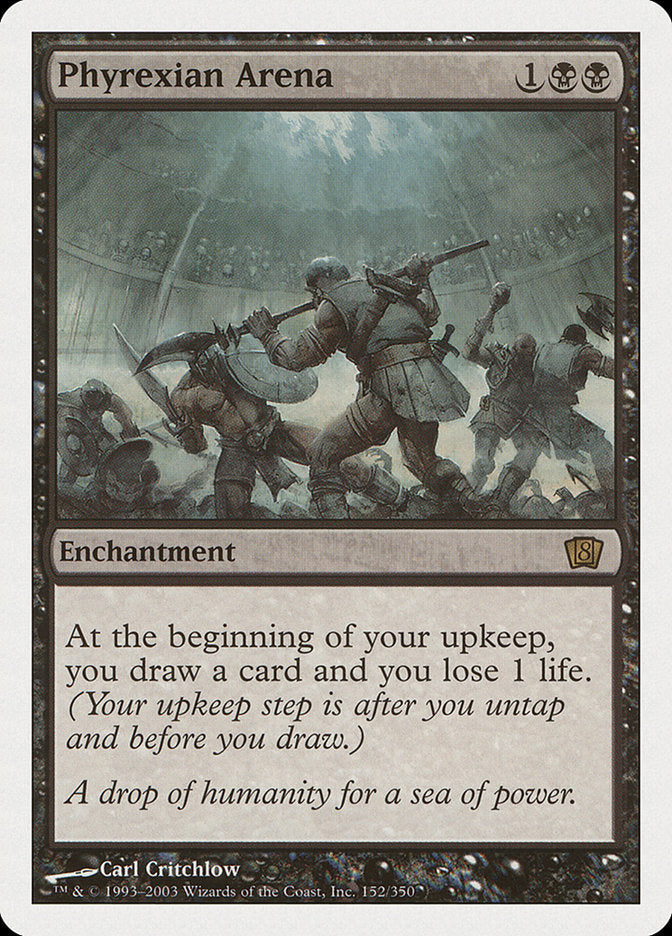 Phyrexian Arena [Eighth Edition] Foil