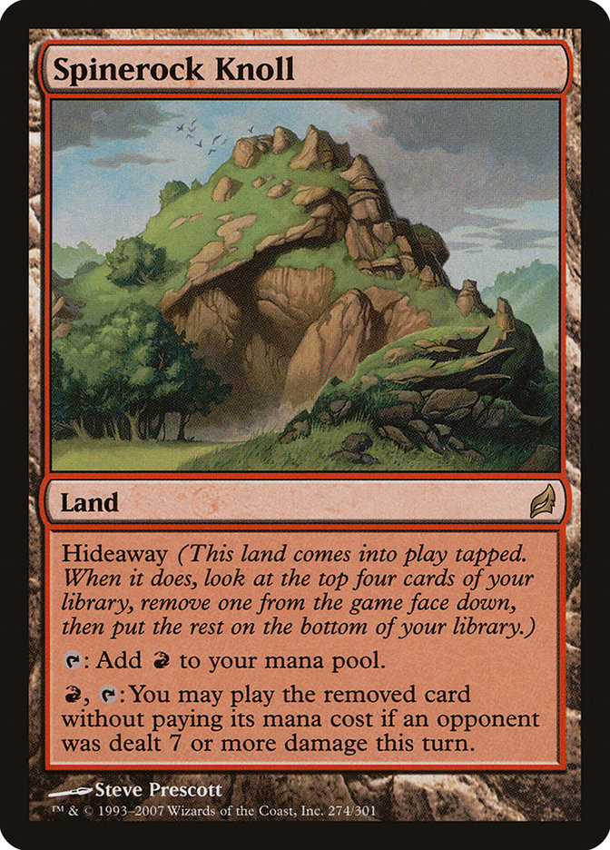 Spinerock Knoll [Lorwyn] Foil