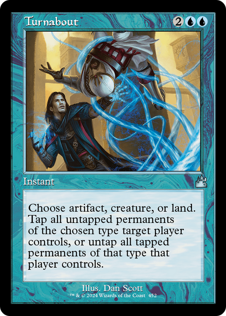 Turnabout (Retro Frame) [Ravnica Remastered] Foil
