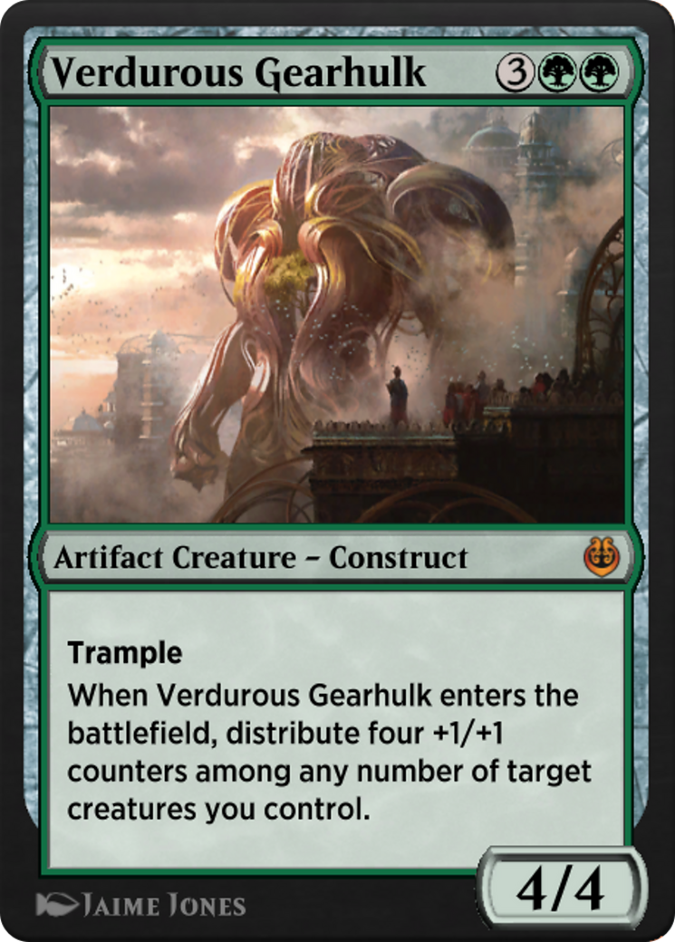 Verdurous Gearhulk  [Kaladesh Remastered]