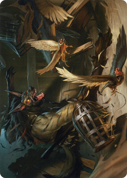 Wing Shredder // Wing Shredder  [Midnight Hunt Art Series] (Borderless) Foil