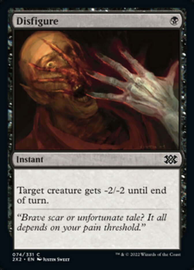 Disfigure [Double Masters 2022] Foil