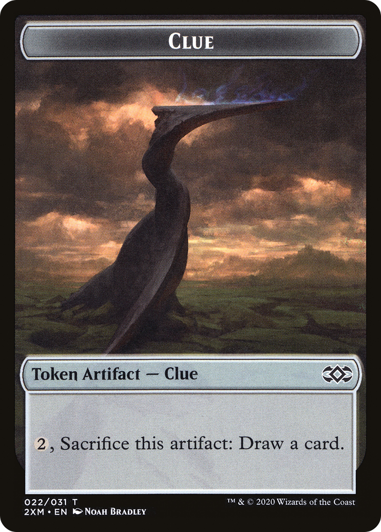 Clue  [Double Masters Tokens]