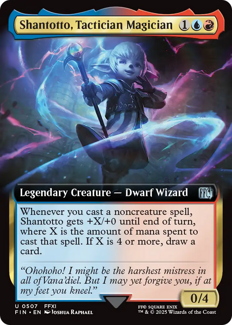 Shantotto, Tactician Magician (Extended Art) [FINAL FANTASY] Foil