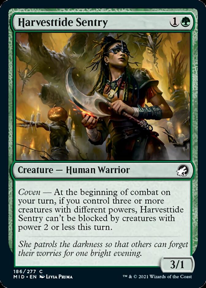 Harvesttide Sentry [Innistrad: Midnight Hunt] Foil